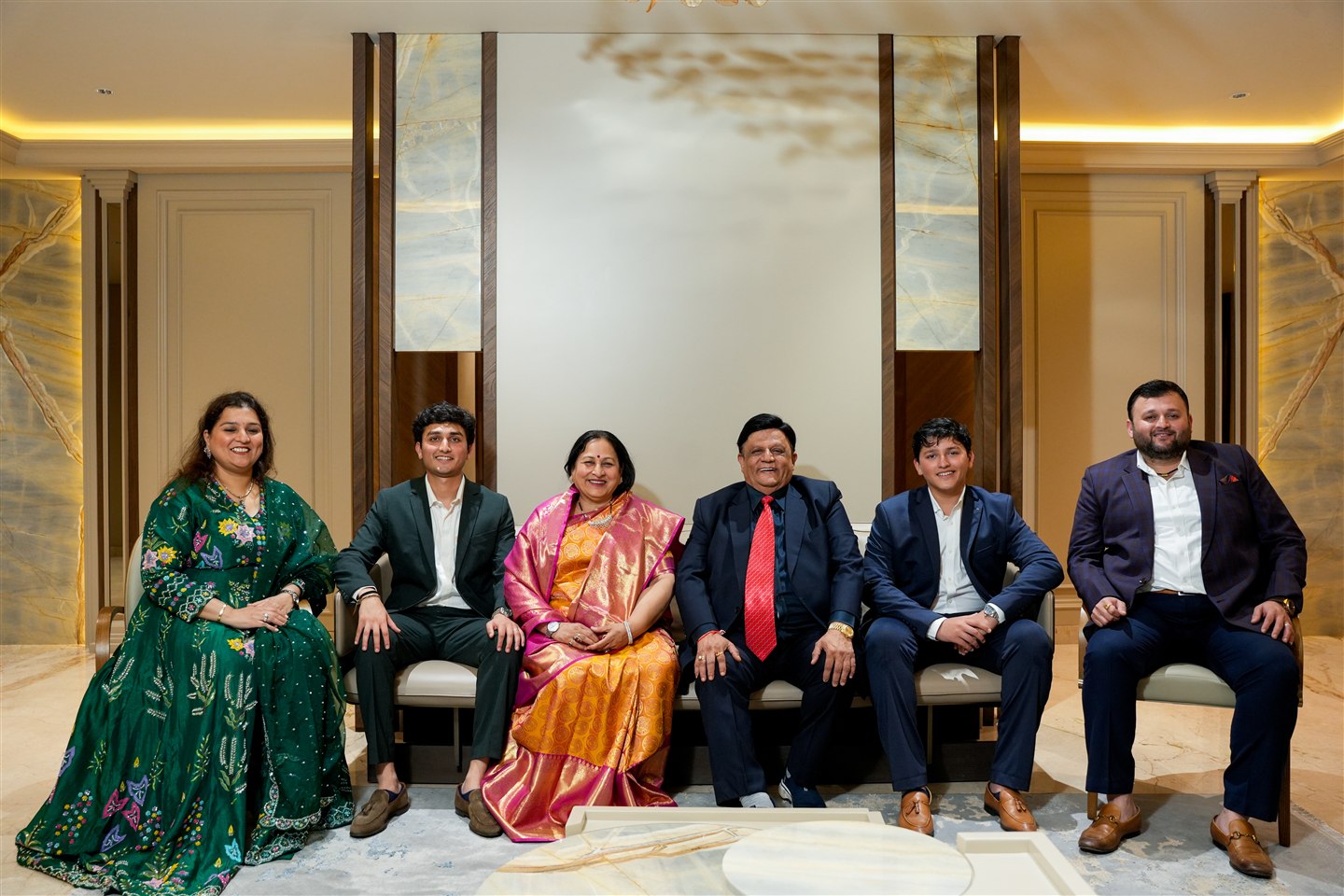 Rajeshkumar Sankla with family